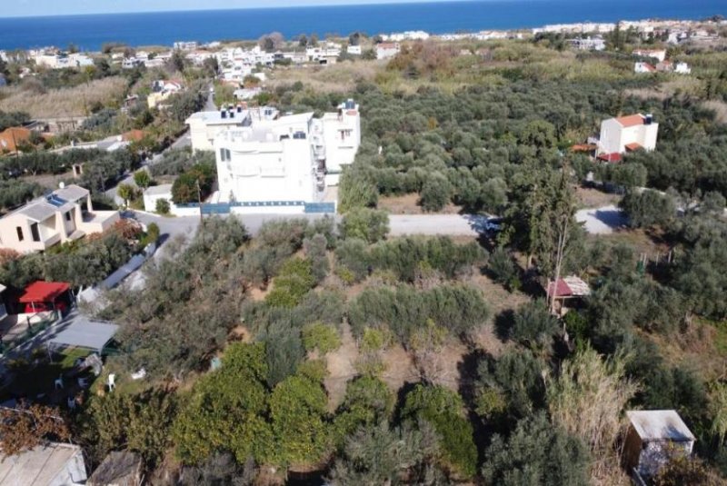 Maleme Kreta, Maleme: Grundstück zu verkaufen - nur 5 Minuten zum Sandstrand Grundstück kaufen